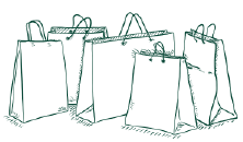 pictogramme retail secteur de studio sillage